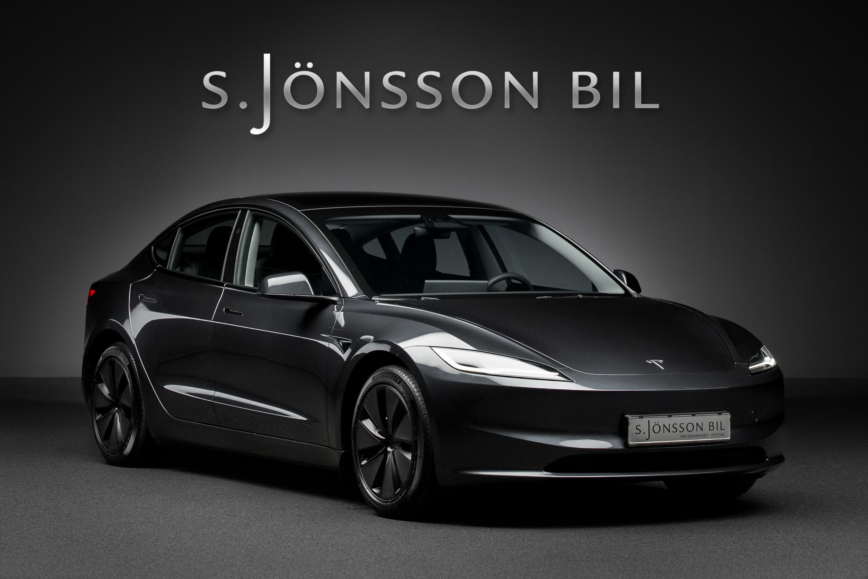 Tesla Model 3 till försälning