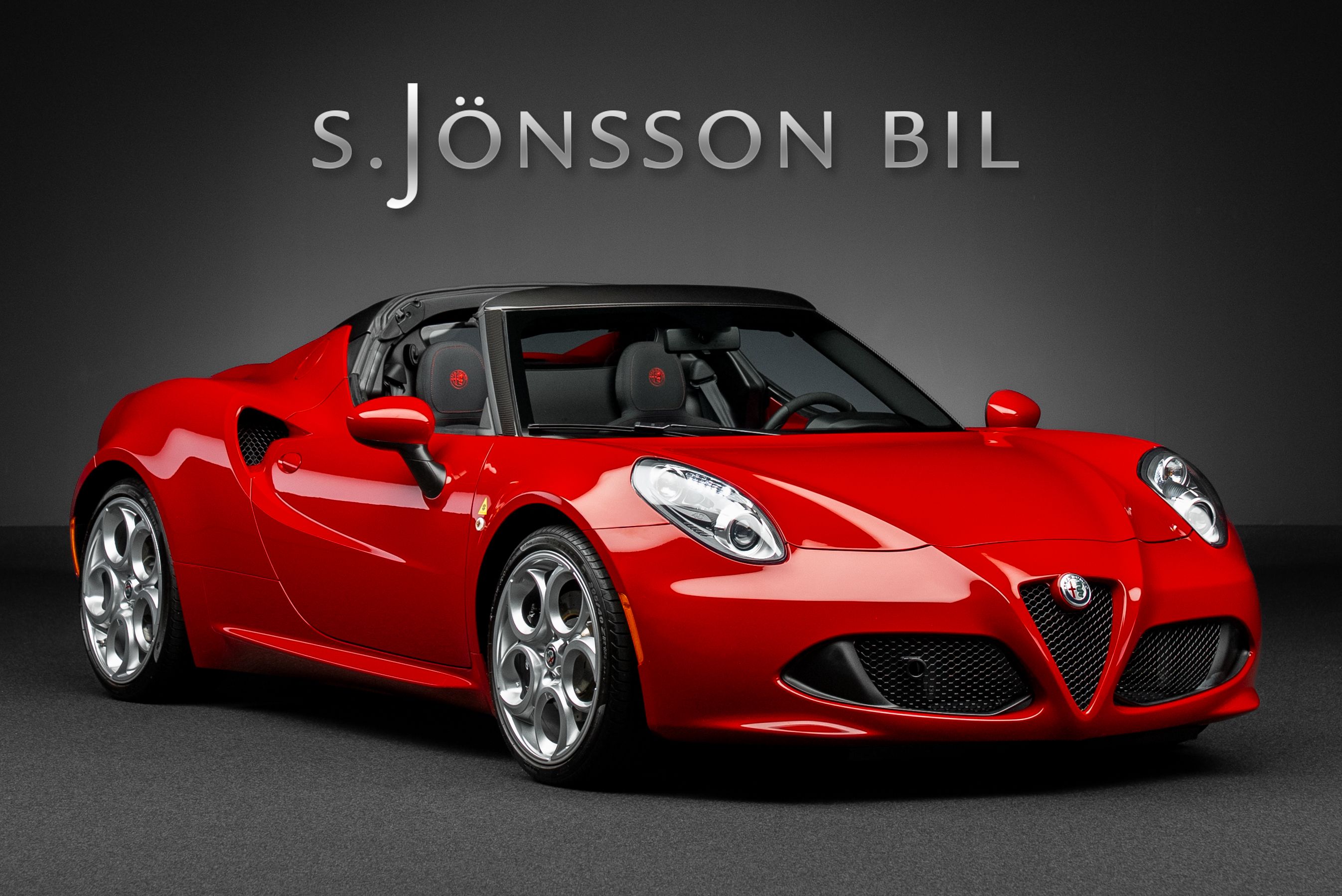 Alfa Romeo 4C Spider till försälning