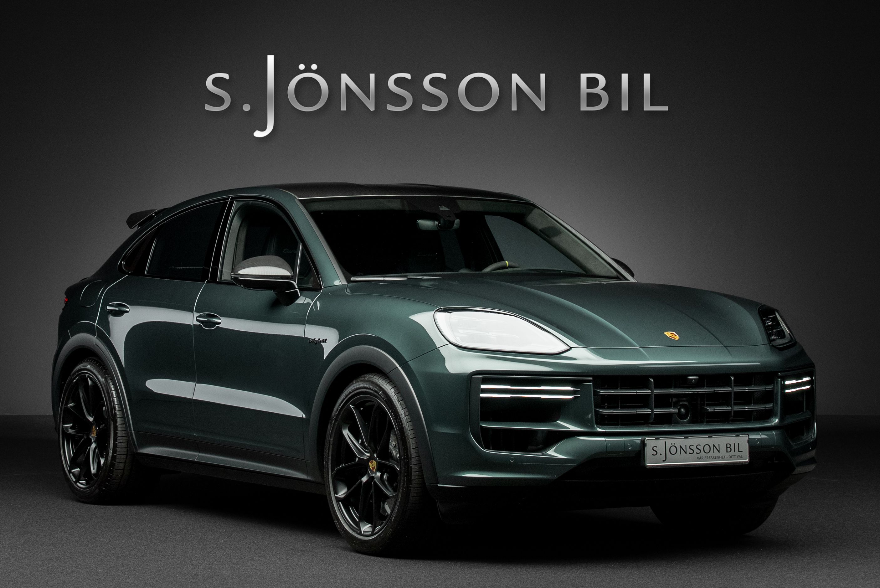 Porsche Cayenne Turbo E-Hybrid Coupé till försälning