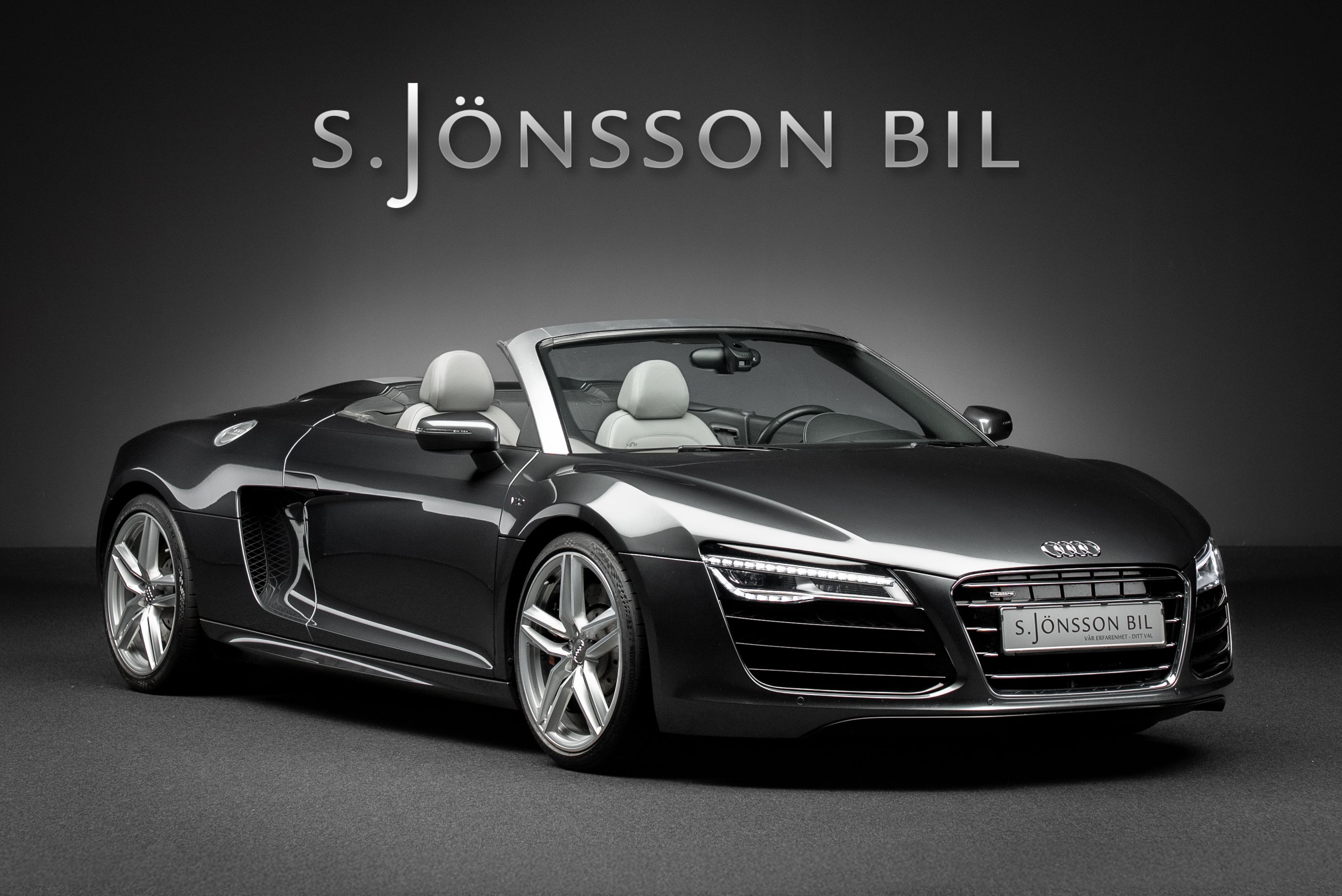 Audi R8 Spyder 5.2 V10 quattro till försälning