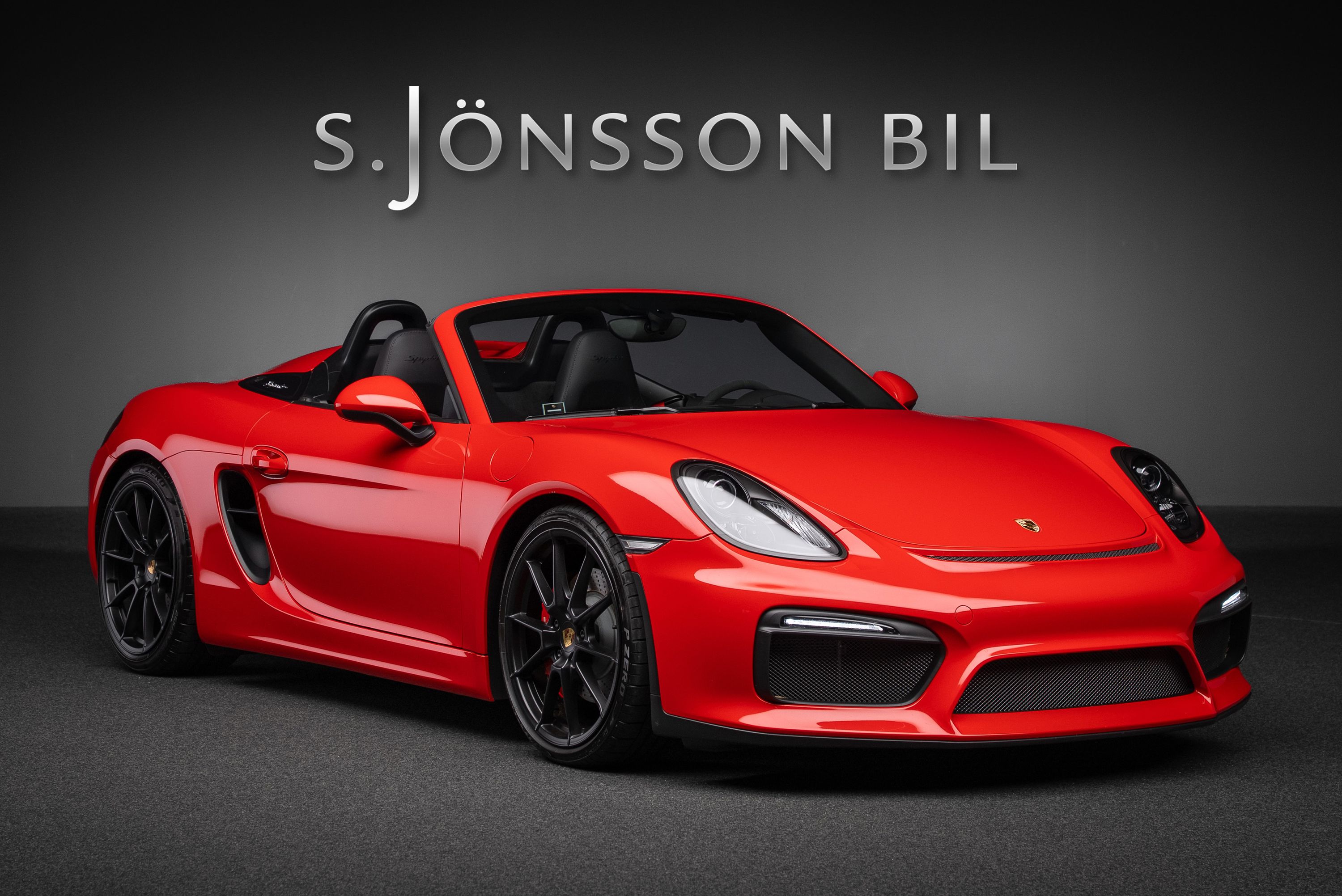 Porsche Boxster Spyder 3.8 till försälning